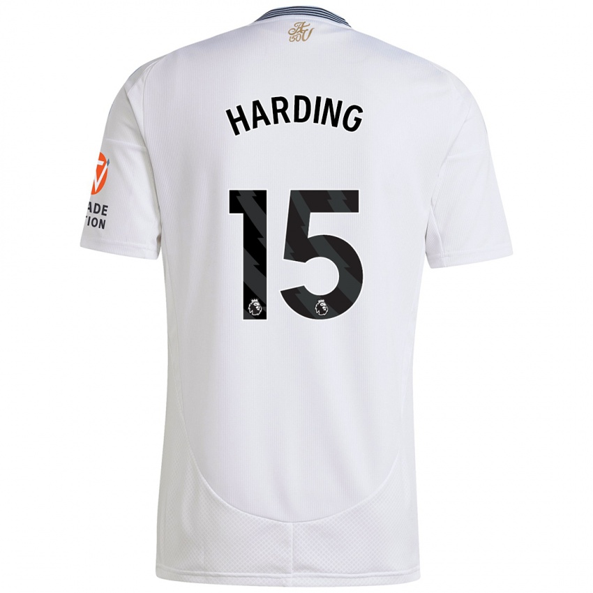 Pánské Natasha Harding #15 Bílý Daleko Hráčské Dresy 2024/25 Dres