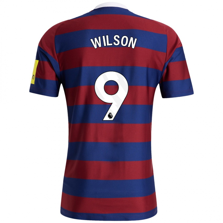 Pánské Callum Wilson #9 Vínová Tmavě Modrá Daleko Hráčské Dresy 2024/25 Dres