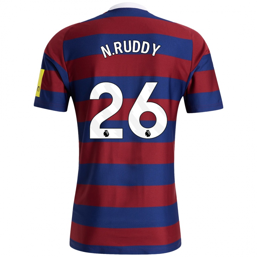 Pánské John Ruddy #26 Vínová Tmavě Modrá Daleko Hráčské Dresy 2024/25 Dres