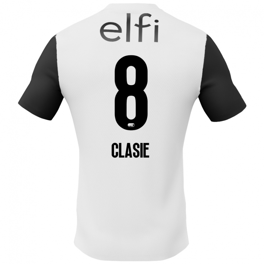 Pánské Jordy Clasie #8 Bílá Černá Daleko Hráčské Dresy 2024/25 Dres