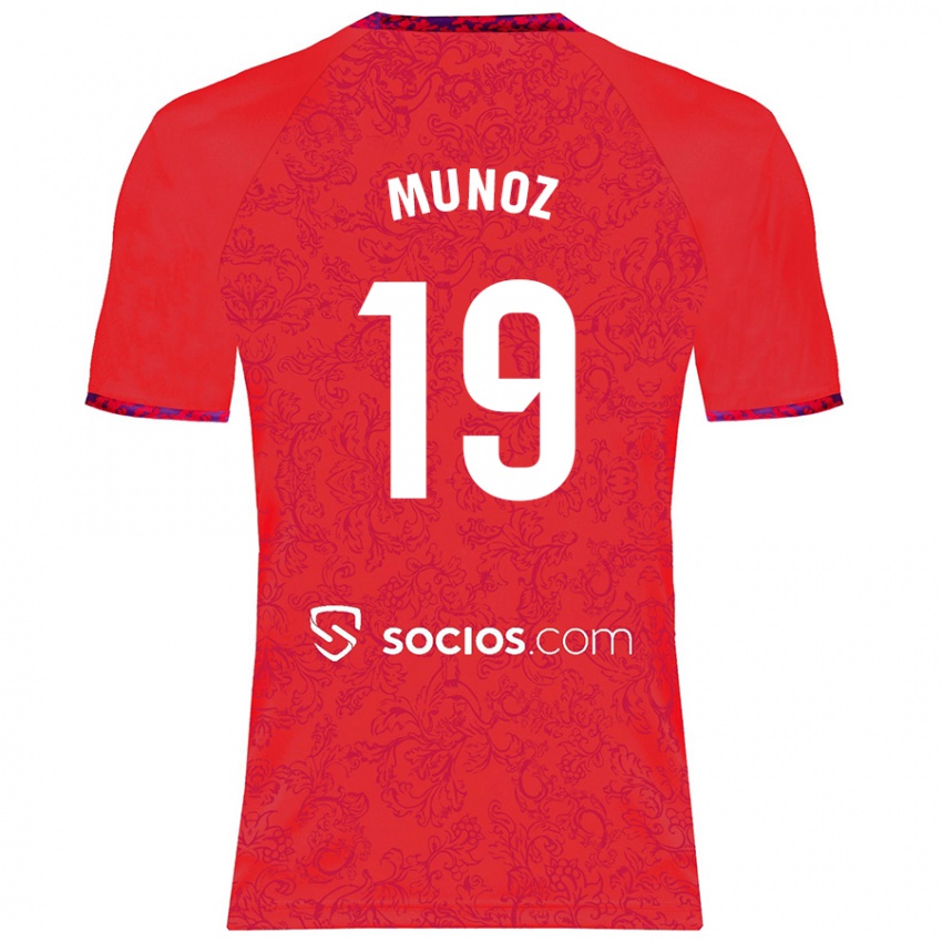 Pánské Iker Muñoz #19 Červený Daleko Hráčské Dresy 2024/25 Dres