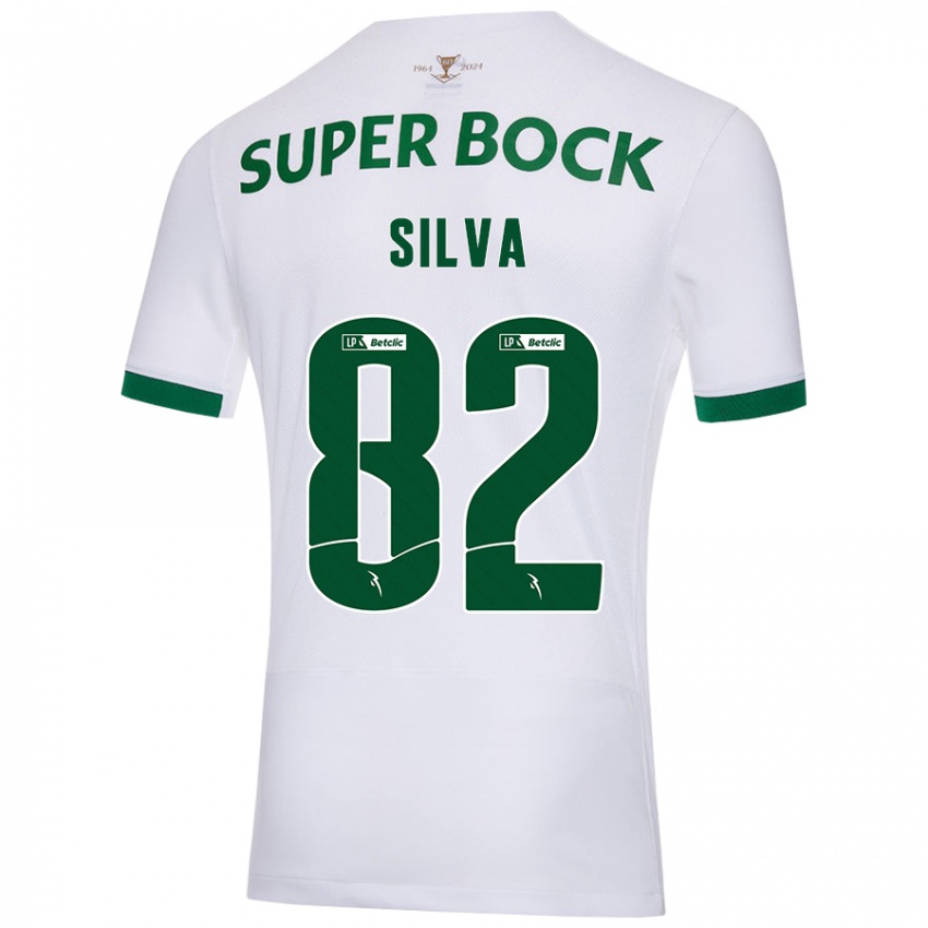 Pánské Gabriel Silva #82 Bílá Zelená Daleko Hráčské Dresy 2024/25 Dres