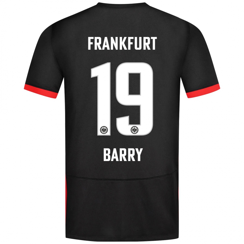 Pánské Jasha Barry #19 Černý Daleko Hráčské Dresy 2024/25 Dres