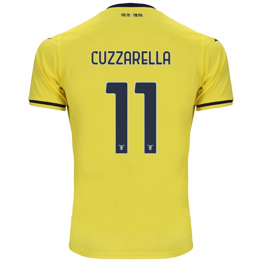 Pánské Cristian Cuzzarella #11 Žluť Daleko Hráčské Dresy 2024/25 Dres