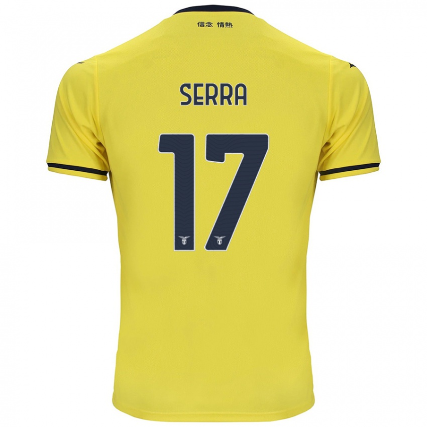 Pánské Federico Serra #17 Žluť Daleko Hráčské Dresy 2024/25 Dres