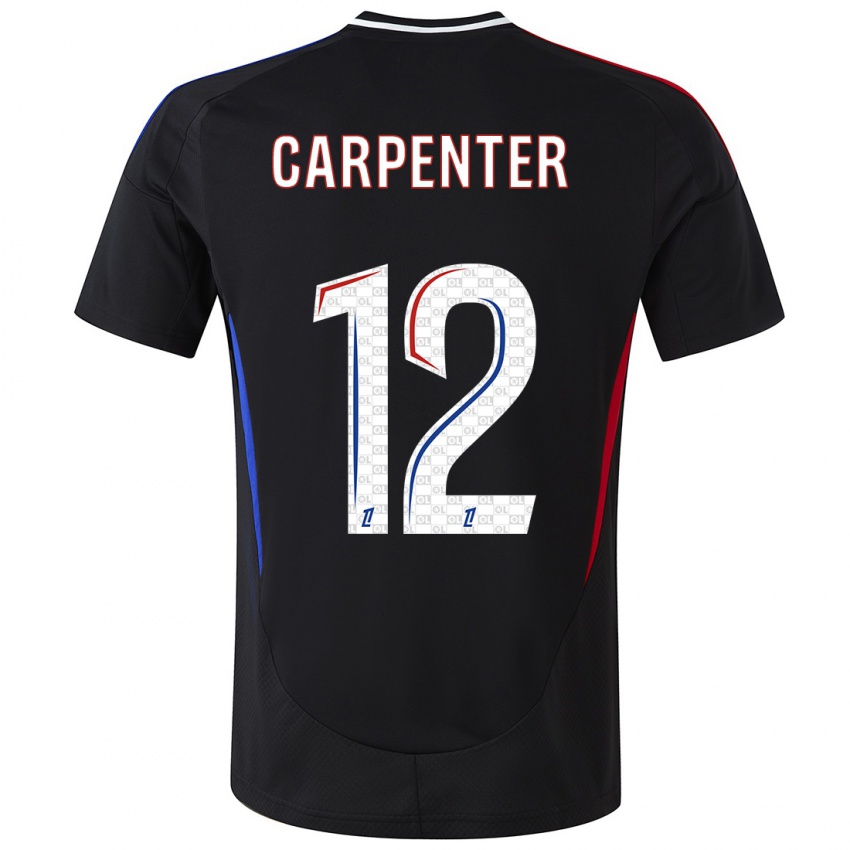 Dámské Ellie Carpenter #12 Černý Daleko Hráčské Dresy 2024/25 Dres