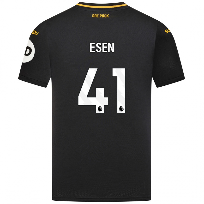 Dámské Josh Esen #41 Černý Daleko Hráčské Dresy 2024/25 Dres