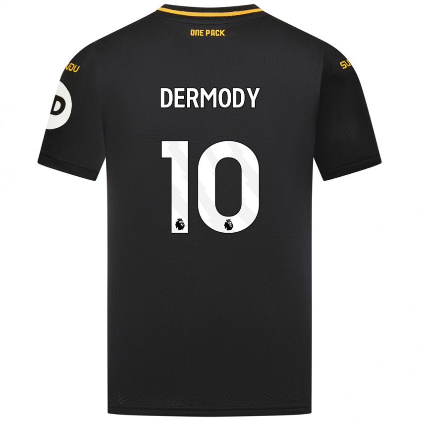 Dámské Helen Dermody #10 Černý Daleko Hráčské Dresy 2024/25 Dres