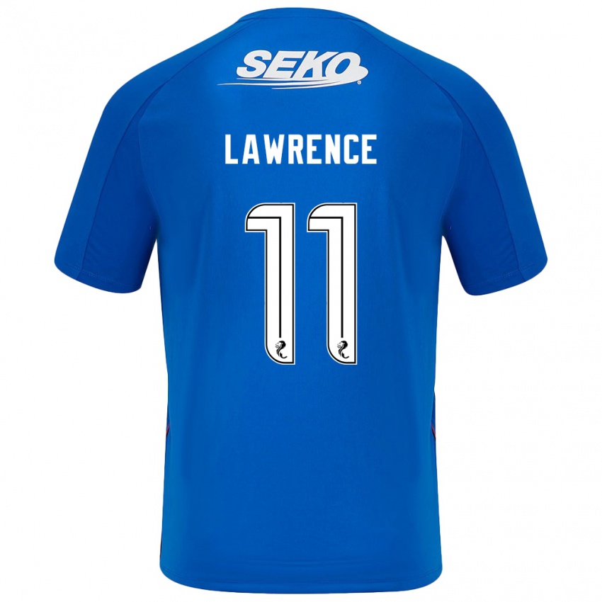 Dětské Tom Lawrence #11 Tmavě Modrá Domů Hráčské Dresy 2024/25 Dres