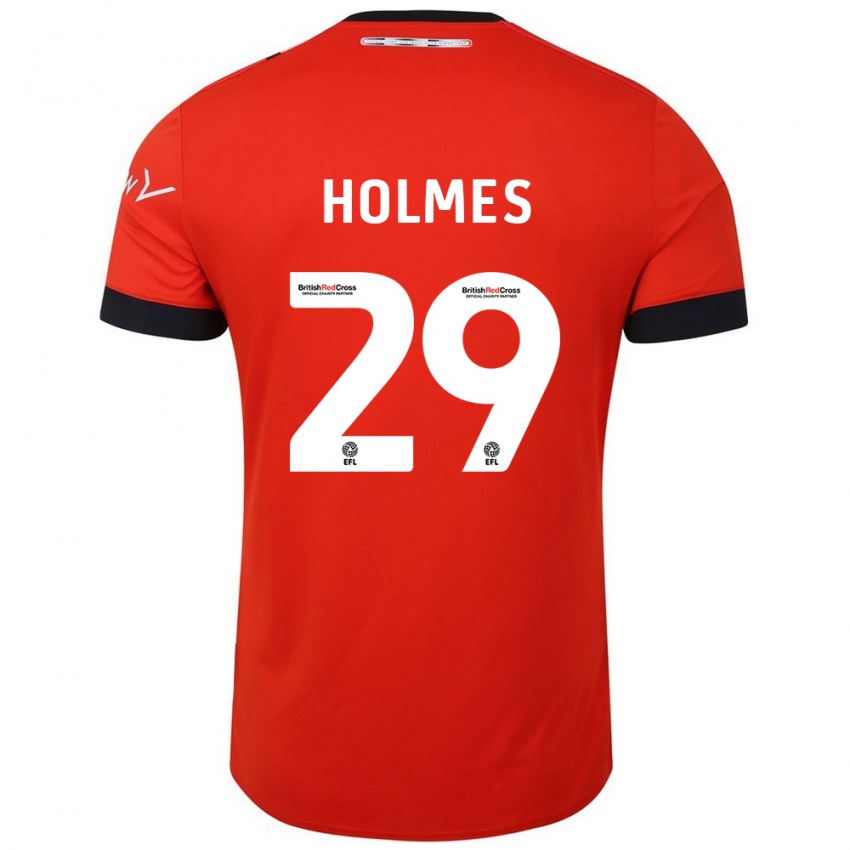 Dětské Tom Holmes #29 Oranžově Černá Domů Hráčské Dresy 2024/25 Dres