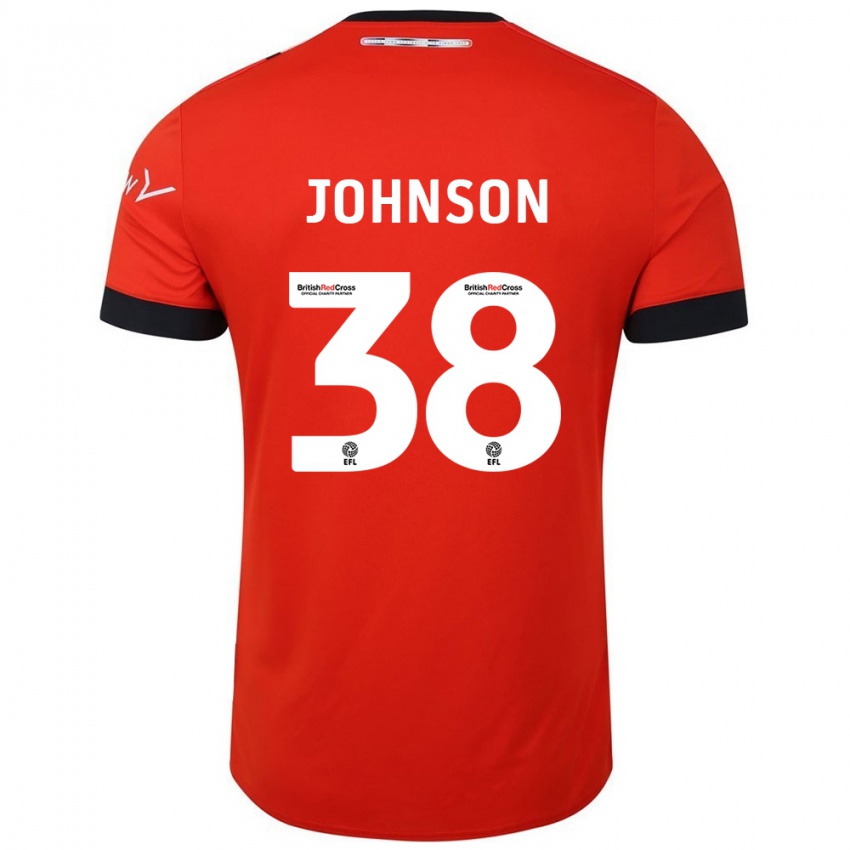 Dětské Joe Johnson #38 Oranžově Černá Domů Hráčské Dresy 2024/25 Dres