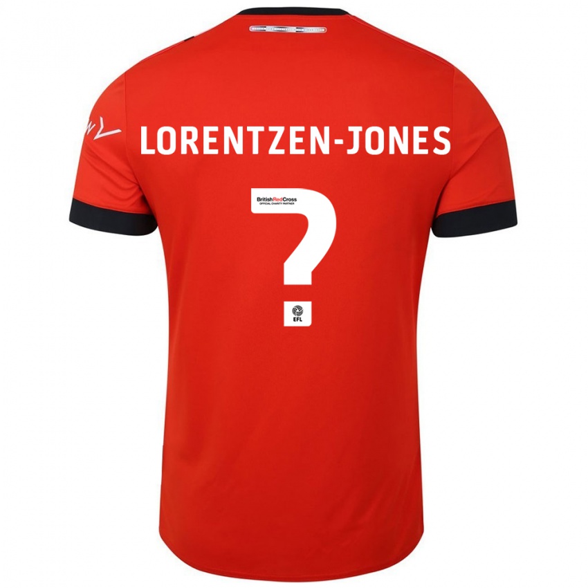 Dětské Jack Lorentzen-Jones #0 Oranžově Černá Domů Hráčské Dresy 2024/25 Dres