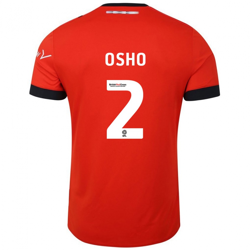 Dětské Gabriel Osho #2 Oranžově Černá Domů Hráčské Dresy 2024/25 Dres