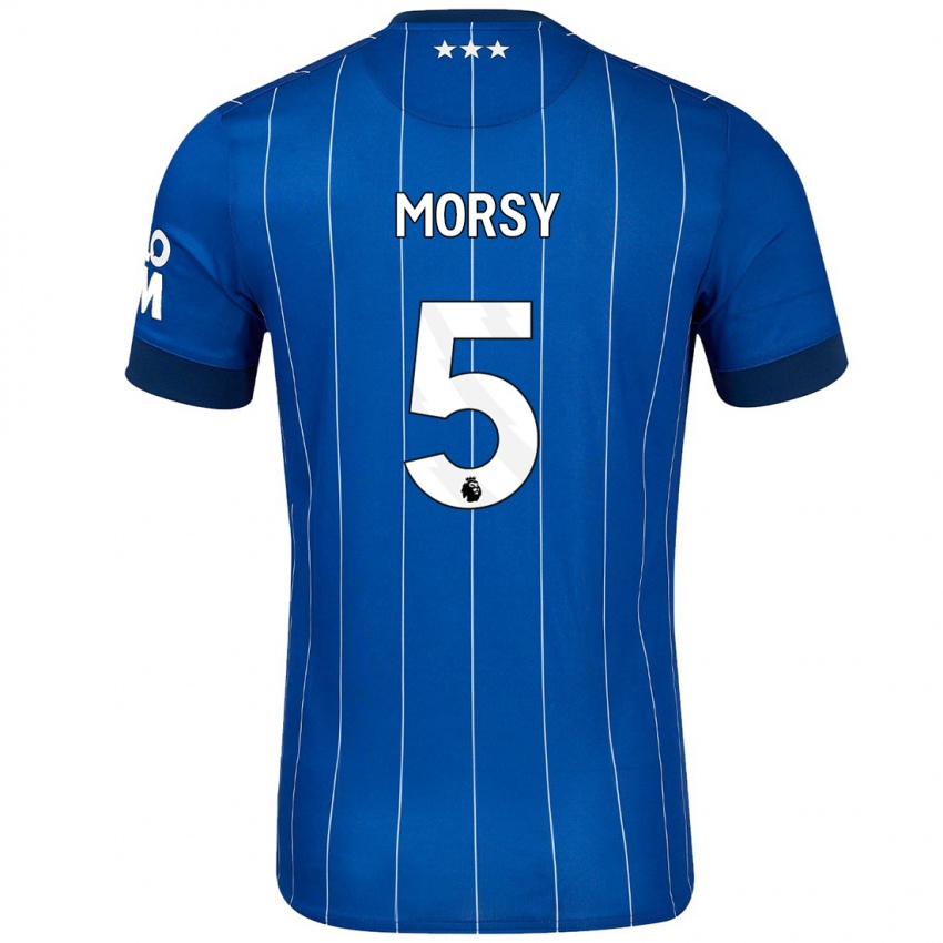 Dětské Samy Morsy #5 Námořnická Modř Domů Hráčské Dresy 2024/25 Dres