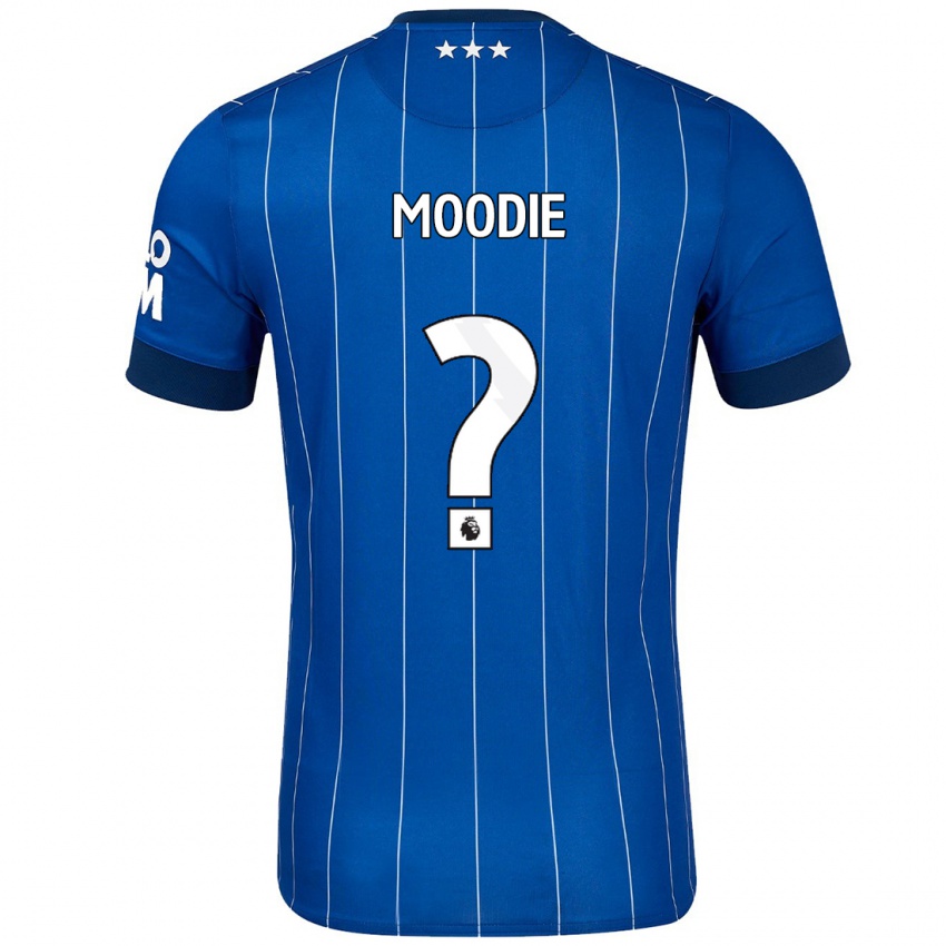 Dětské Paul Moodie #0 Námořnická Modř Domů Hráčské Dresy 2024/25 Dres