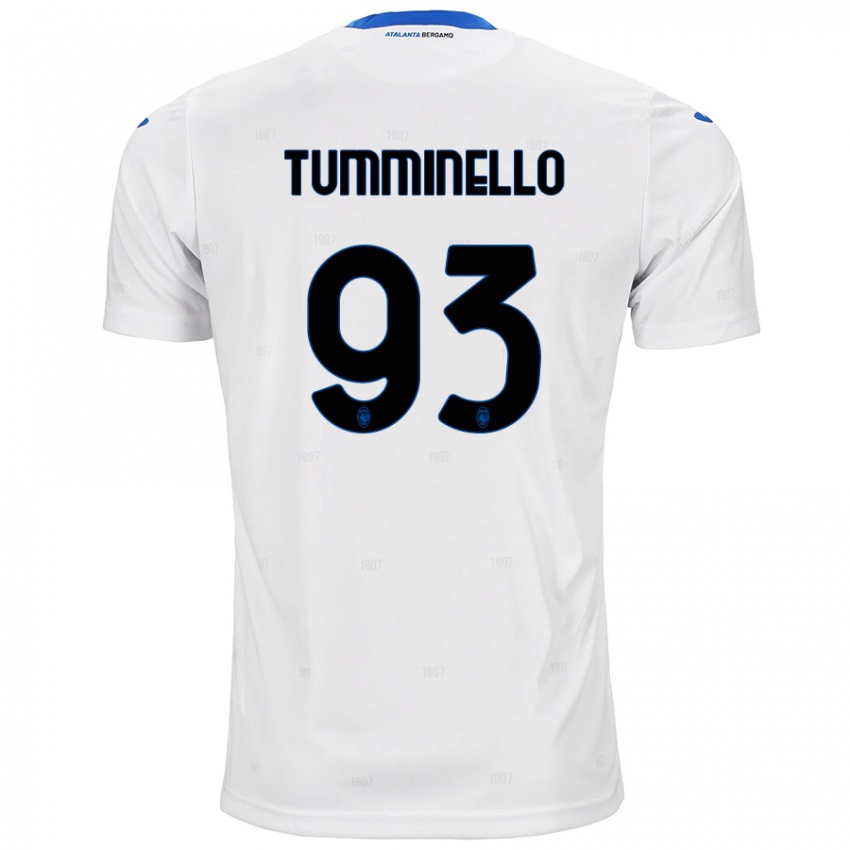 Dětské Marco Tumminello #93 Bílý Daleko Hráčské Dresy 2024/25 Dres