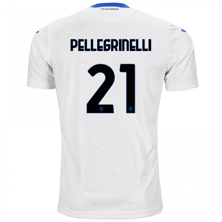 Dětské Giorgia Pellegrinelli #21 Bílý Daleko Hráčské Dresy 2024/25 Dres