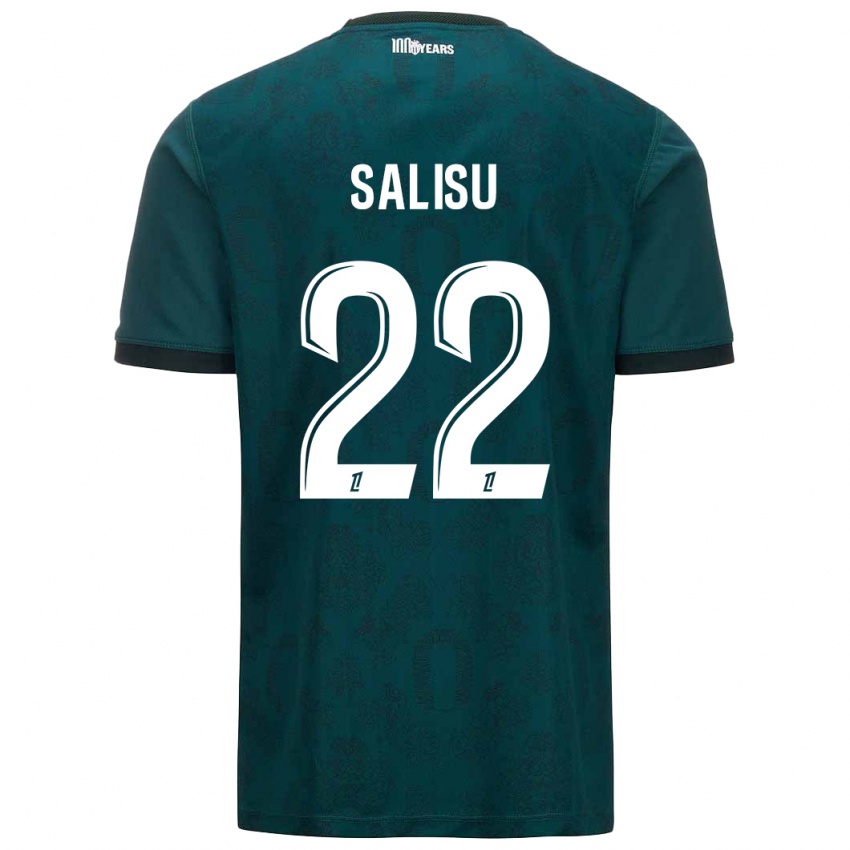 Dětské Mohammed Salisu #22 Tmavě Zelená Daleko Hráčské Dresy 2024/25 Dres