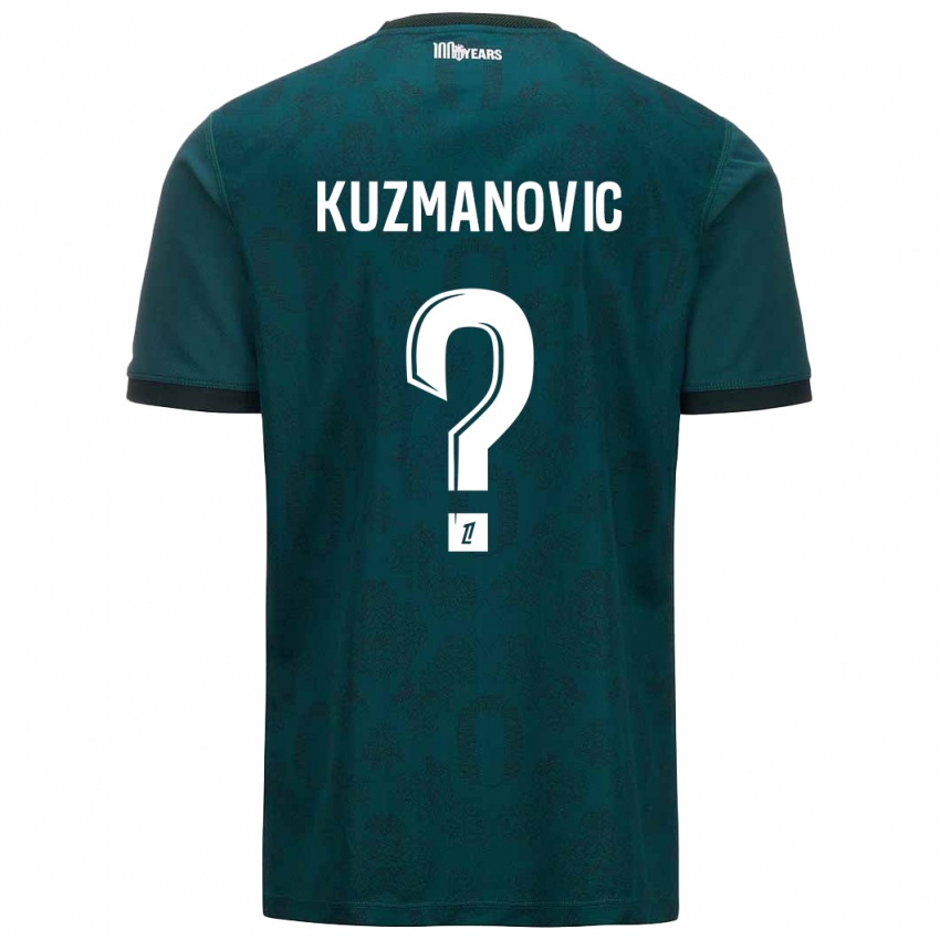 Dětské Dejan Kuzmanovic #0 Tmavě Zelená Daleko Hráčské Dresy 2024/25 Dres