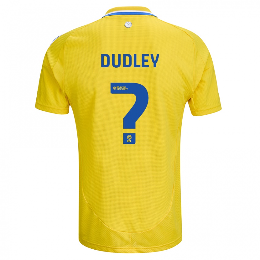 Dětské Louie Dudley #0 Žlutá Modrá Daleko Hráčské Dresy 2024/25 Dres