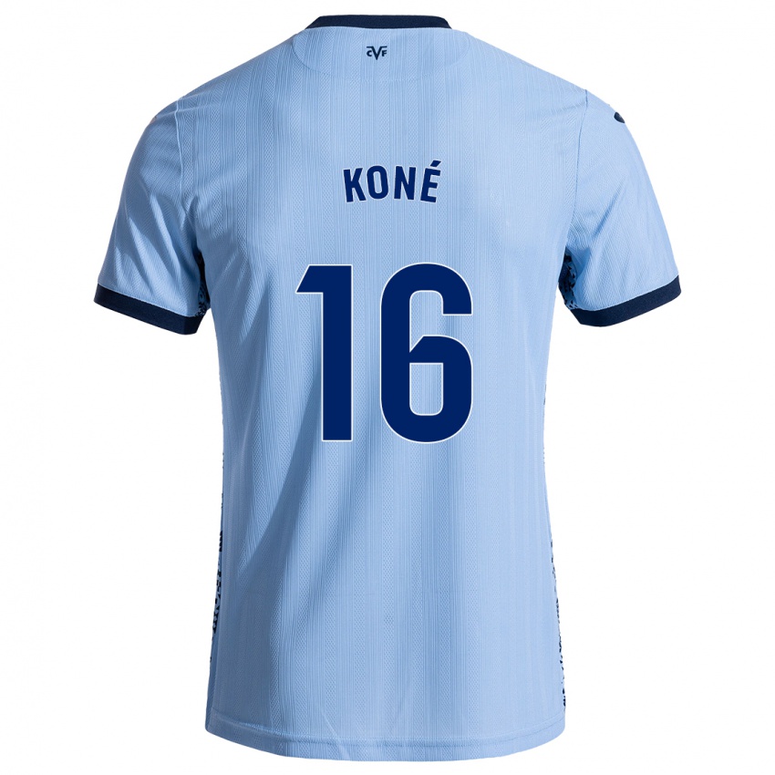 Dětské Ayouba Koné #16 Nebesky Modrá Daleko Hráčské Dresy 2024/25 Dres