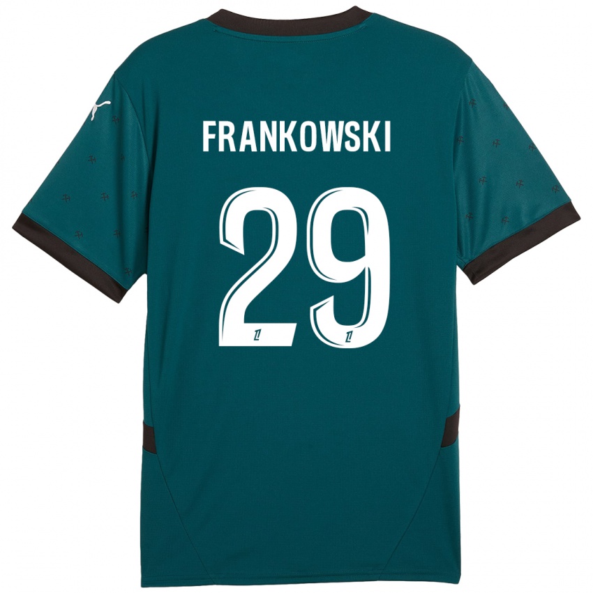 Dětské Przemyslaw Frankowski #29 Tmavě Zelená Daleko Hráčské Dresy 2024/25 Dres