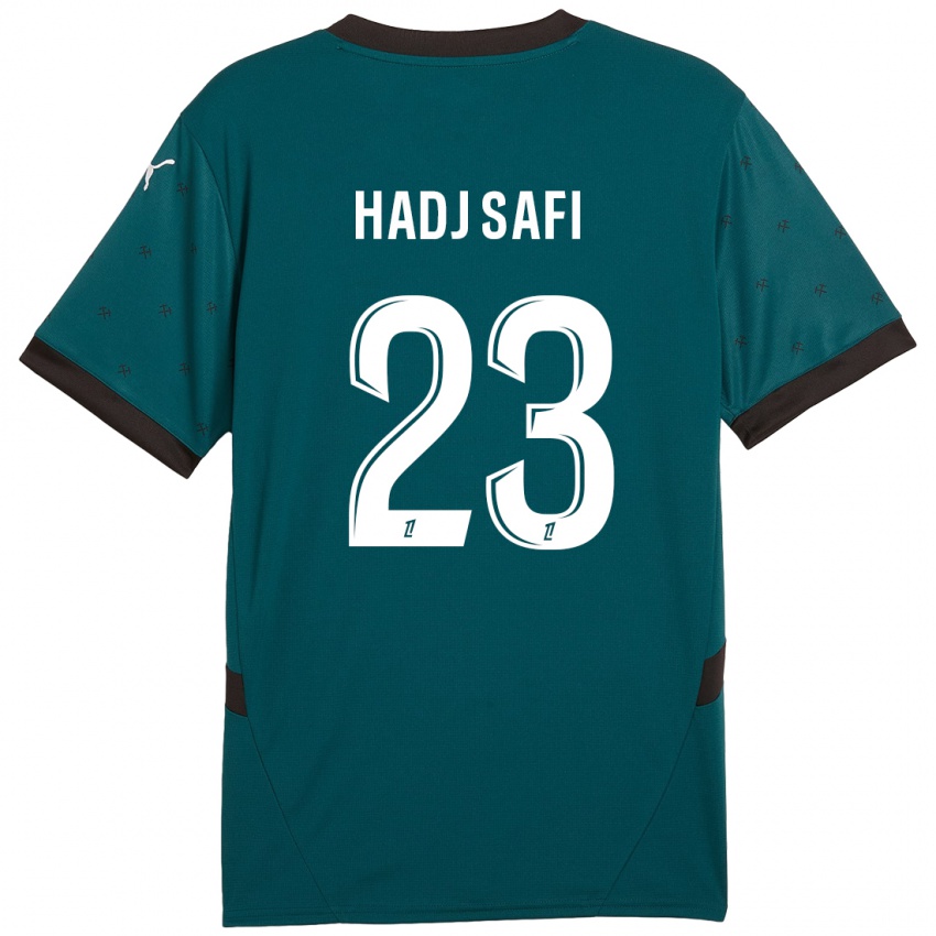 Dětské Souhina Hadj Safi #23 Tmavě Zelená Daleko Hráčské Dresy 2024/25 Dres