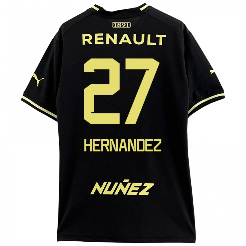 Dětské Lucas Hernández #27 Černá Žlutá Daleko Hráčské Dresy 2024/25 Dres