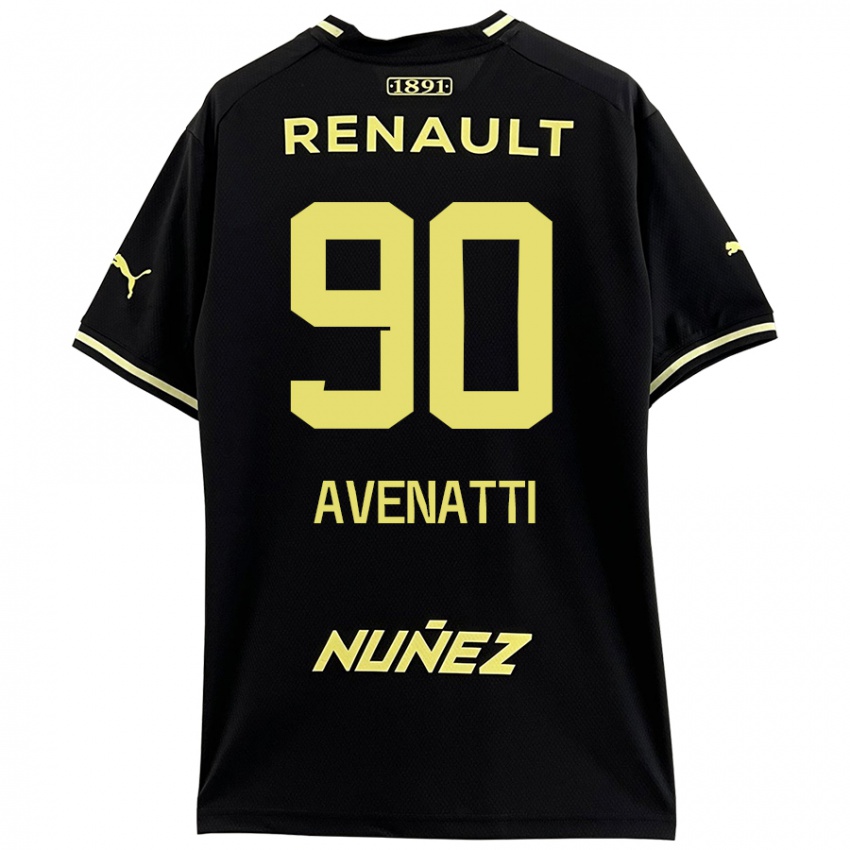 Dětské Felipe Avenatti #90 Černá Žlutá Daleko Hráčské Dresy 2024/25 Dres