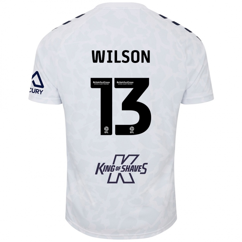 Dětské Ben Wilson #13 Bílý Daleko Hráčské Dresy 2024/25 Dres