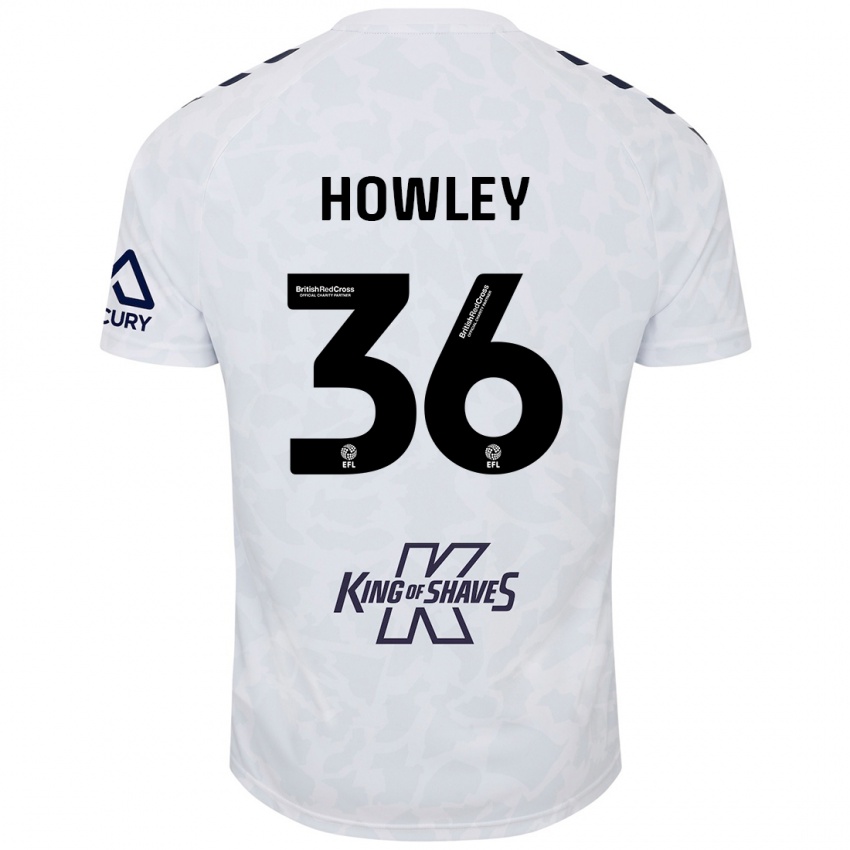 Dětské Ryan Howley #36 Bílý Daleko Hráčské Dresy 2024/25 Dres