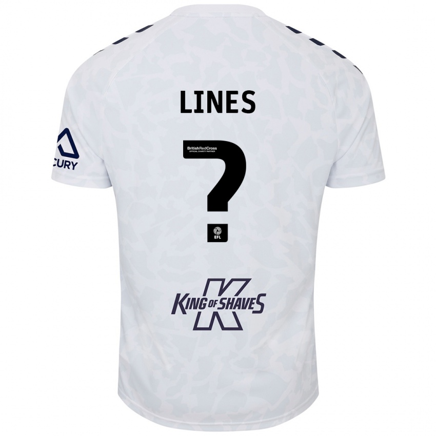 Dětské Luis Lines #0 Bílý Daleko Hráčské Dresy 2024/25 Dres