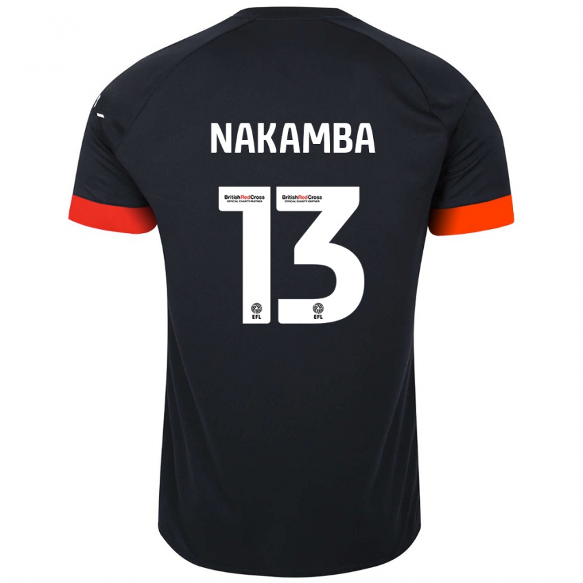 Dětské Marvelous Nakamba #13 Černá Oranžová Daleko Hráčské Dresy 2024/25 Dres