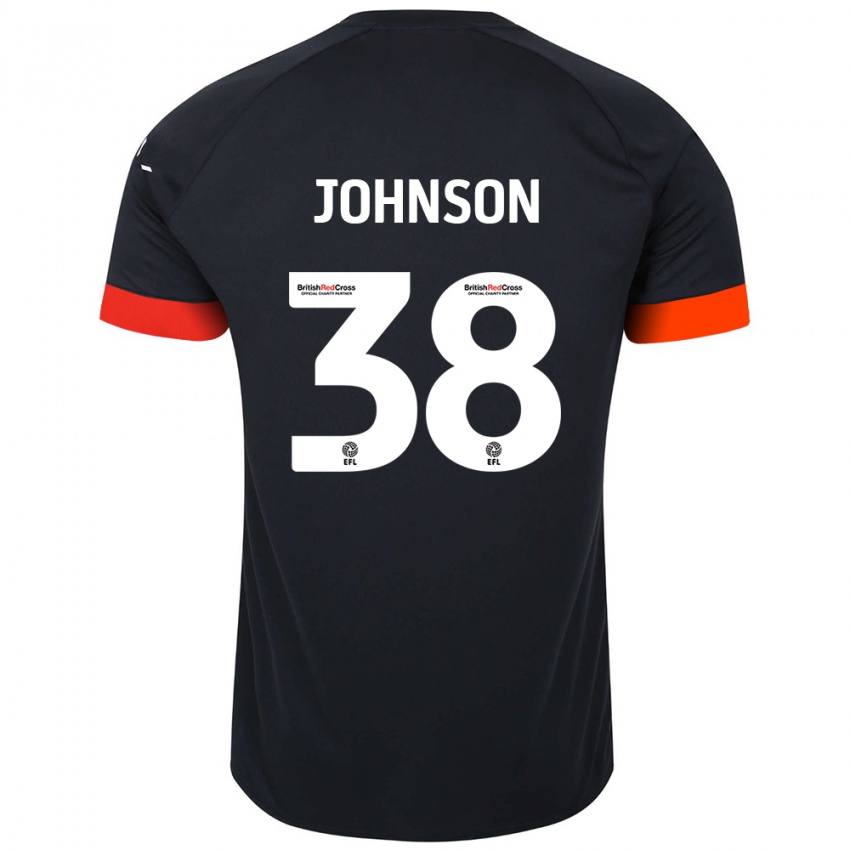 Dětské Joe Johnson #38 Černá Oranžová Daleko Hráčské Dresy 2024/25 Dres