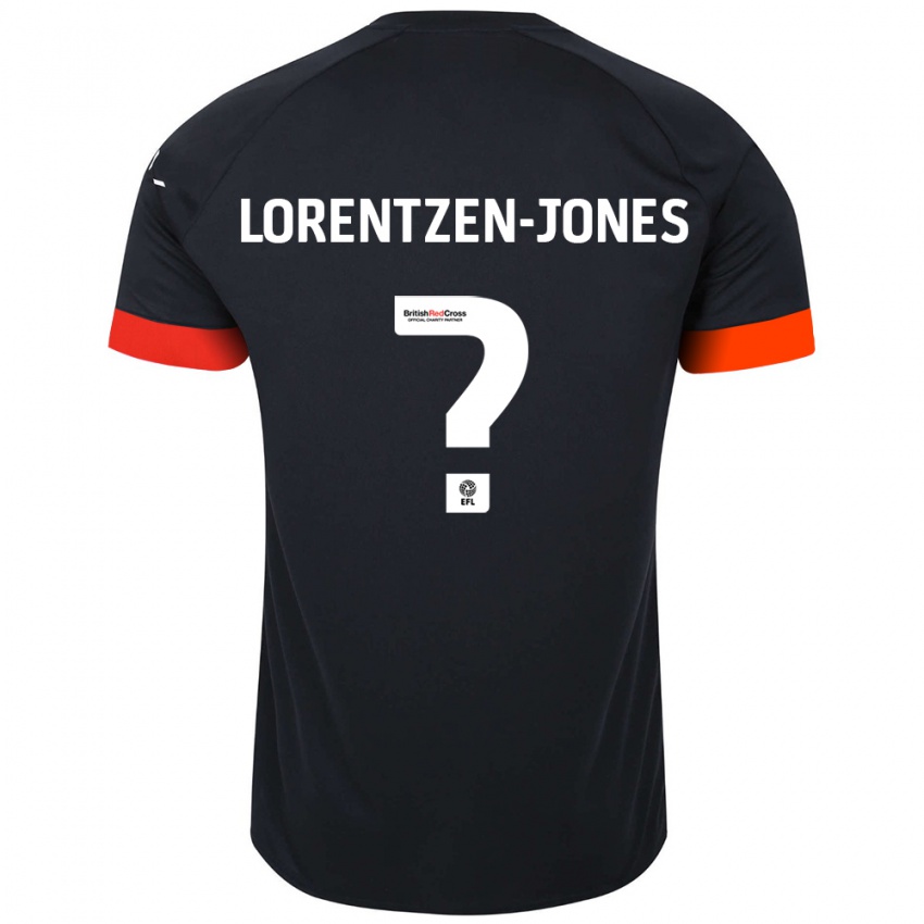 Dětské Jack Lorentzen-Jones #0 Černá Oranžová Daleko Hráčské Dresy 2024/25 Dres