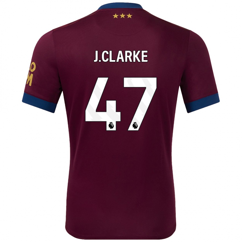 Dětské Jack Clarke #47 Hnědý Daleko Hráčské Dresy 2024/25 Dres