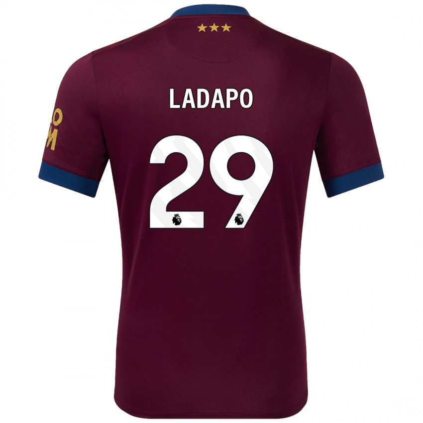 Dětské Freddie Ladapo #29 Hnědý Daleko Hráčské Dresy 2024/25 Dres