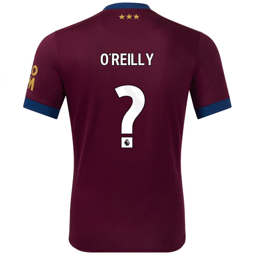 Dětské Connor O'reilly #0 Hnědý Daleko Hráčské Dresy 2024/25 Dres