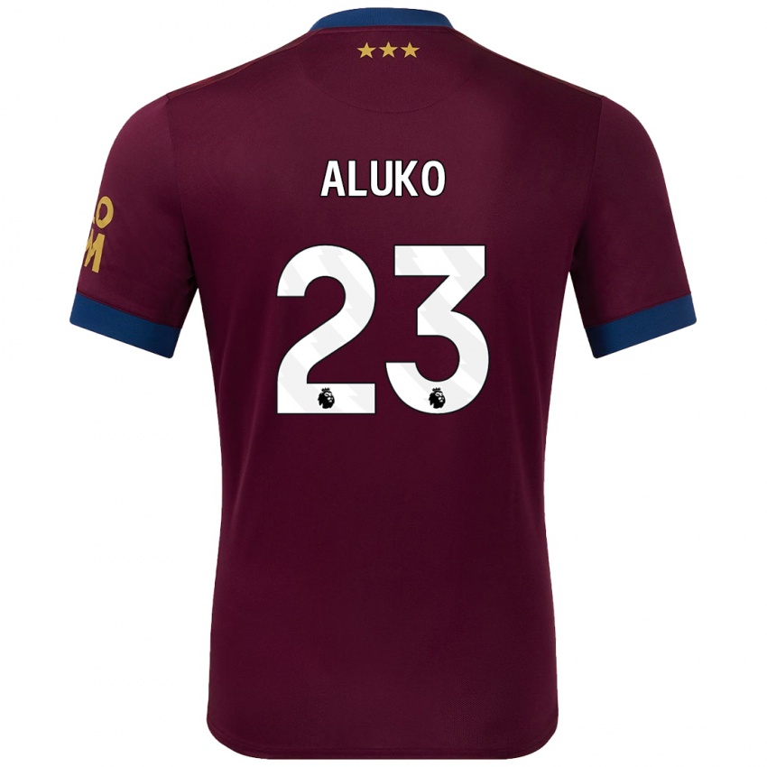 Dětské Sone Aluko #23 Hnědý Daleko Hráčské Dresy 2024/25 Dres