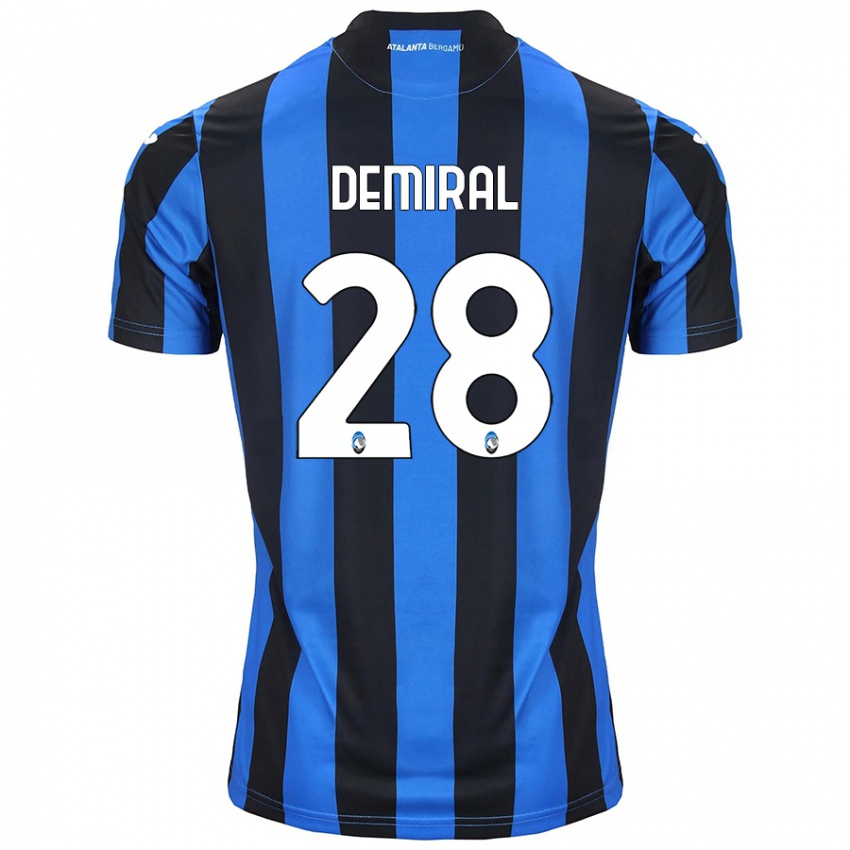 Pánské Merih Demiral #28 Modrá Černá Domů Hráčské Dresy 2024/25 Dres