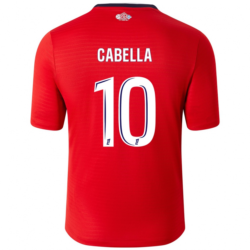 Pánské Remy Cabella #10 Červená Bílá Domů Hráčské Dresy 2024/25 Dres