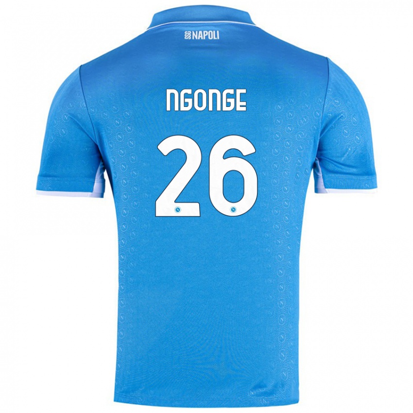 Pánské Cyril Ngonge #26 Nebesky Modrá Domů Hráčské Dresy 2024/25 Dres