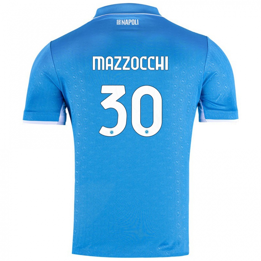 Pánské Pasquale Mazzocchi #30 Nebesky Modrá Domů Hráčské Dresy 2024/25 Dres