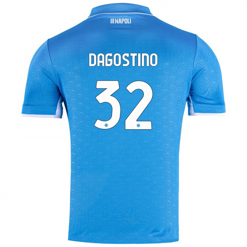 Pánské Giuseppe Dagostino #32 Nebesky Modrá Domů Hráčské Dresy 2024/25 Dres