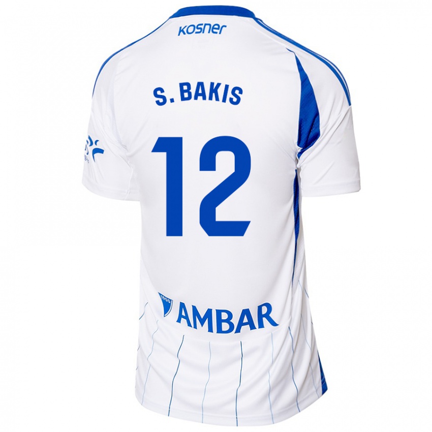 Pánské Sinan Bakış #12 Červená Bílá Domů Hráčské Dresy 2024/25 Dres