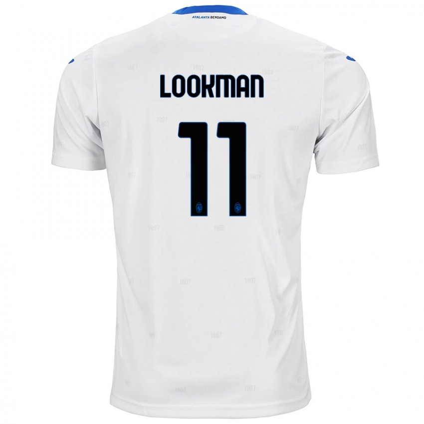 Pánské Ademola Lookman #11 Bílý Daleko Hráčské Dresy 2024/25 Dres