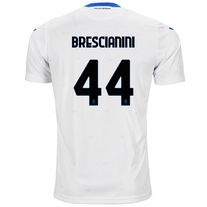 Pánské Marco Brescianini #44 Bílý Daleko Hráčské Dresy 2024/25 Dres