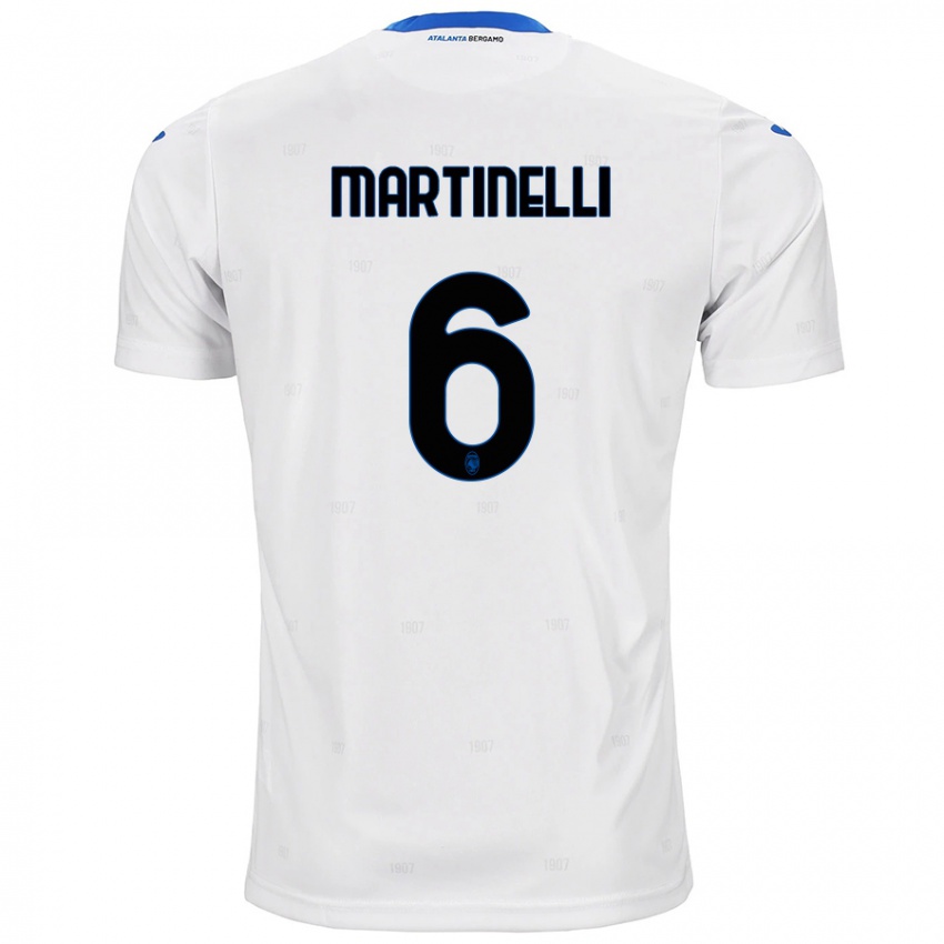 Pánské Gabriel Martinelli #6 Bílý Daleko Hráčské Dresy 2024/25 Dres