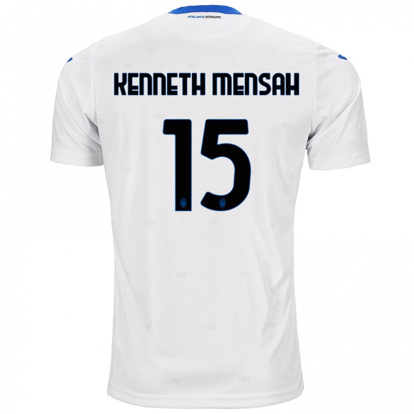 Pánské Anthony Kenneth Mensah #15 Bílý Daleko Hráčské Dresy 2024/25 Dres