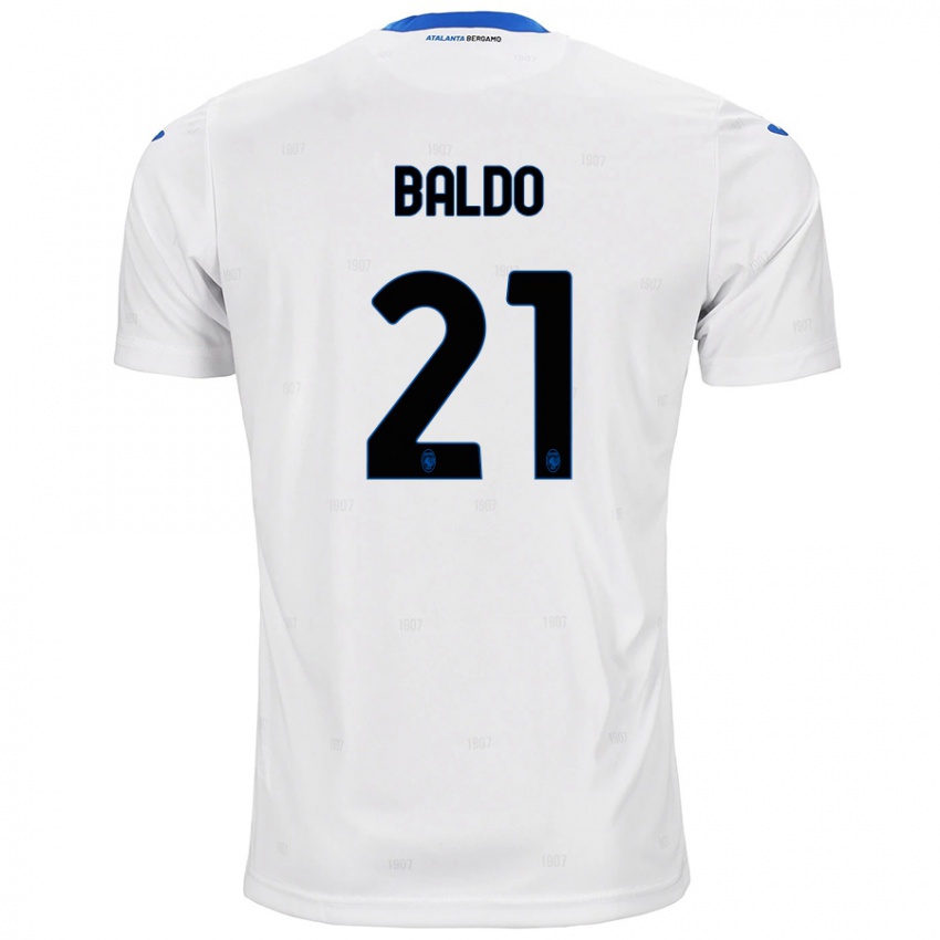 Pánské Nicolò Baldo #21 Bílý Daleko Hráčské Dresy 2024/25 Dres